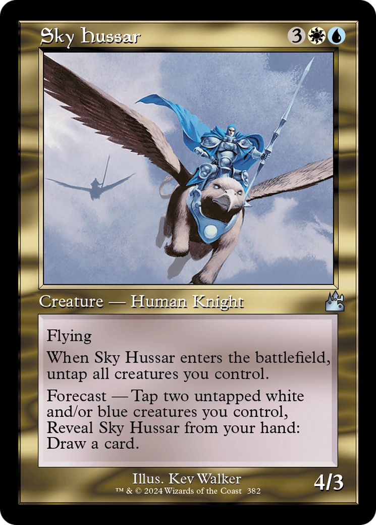 Sky Hussar (Retro Frame) [Ravnica Remastered] | Tables and Towers