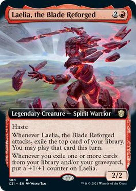 Laelia, the Blade Reforged (Extended Art) [Commander 2021] | Tables and Towers