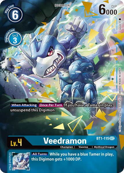 Veedramon [BT1-115] (Alternate Art) [Release Special Booster Ver.1.0] | Tables and Towers