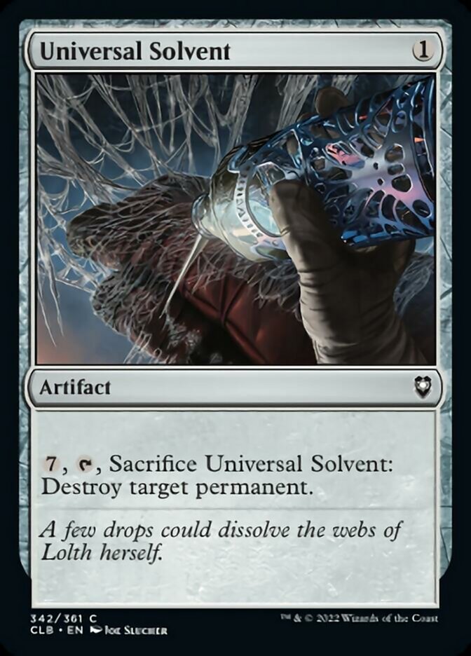 Universal Solvent [Commander Legends: Battle for Baldur's Gate] | Tables and Towers