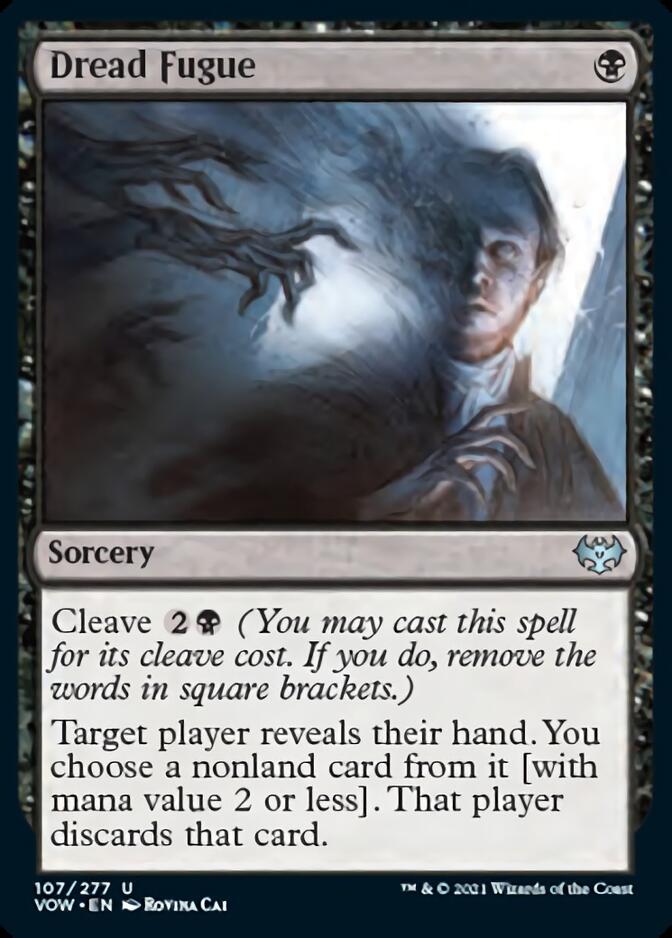 Dread Fugue [Innistrad: Crimson Vow] | Tables and Towers