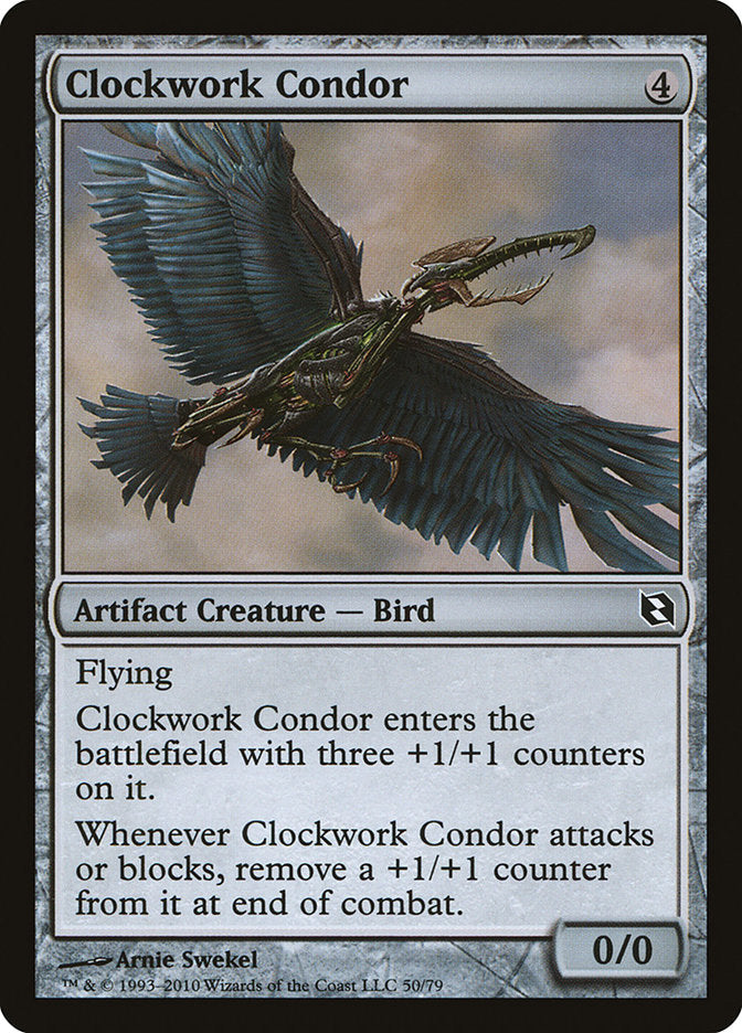 Clockwork Condor [Duel Decks: Elspeth vs. Tezzeret] | Tables and Towers