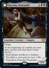 Henrika Domnathi // Henrika, Infernal Seer [Innistrad: Crimson Vow] | Tables and Towers