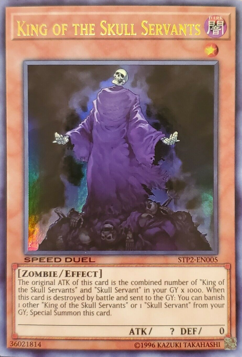 King of the Skull Servants [STP2-EN005] Ultra Rare | Tables and Towers