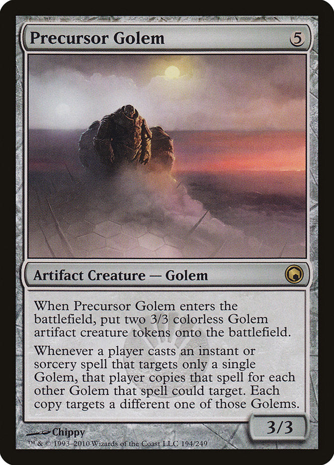 Precursor Golem [Scars of Mirrodin] | Tables and Towers