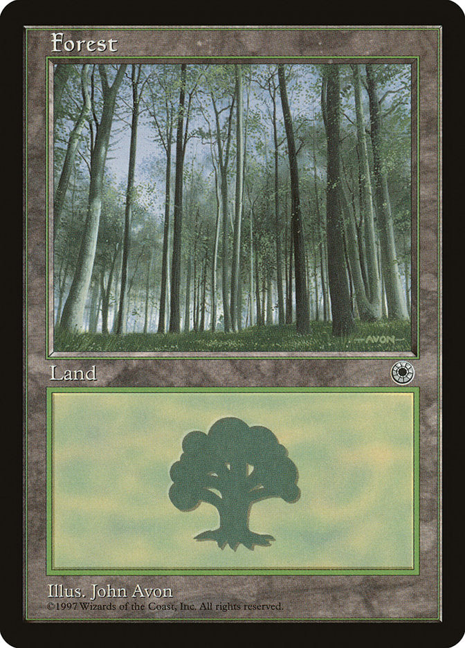 Forest (Green Signature with White Bark Trees) [Portal] | Tables and Towers