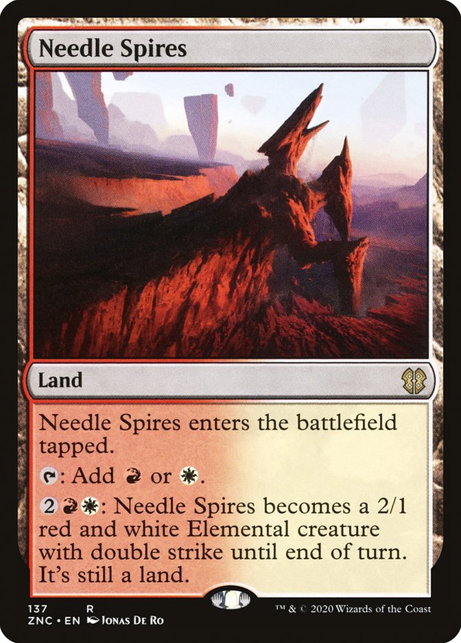 Needle Spires [Zendikar Rising Commander] | Tables and Towers