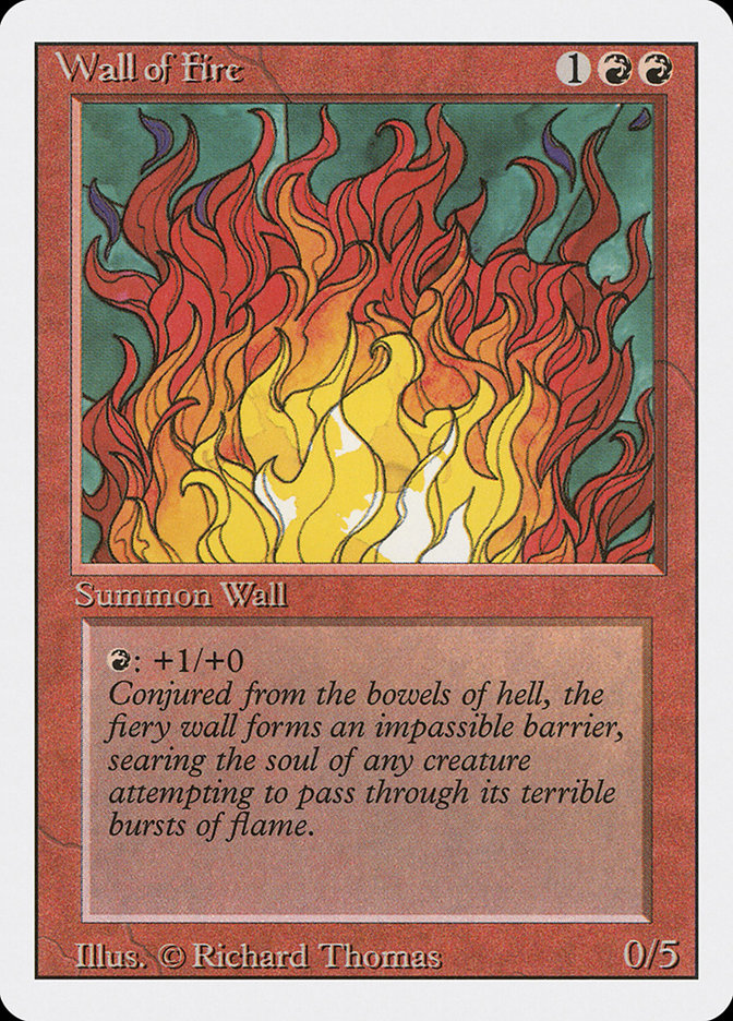 Wall of Fire [Revised Edition] | Tables and Towers