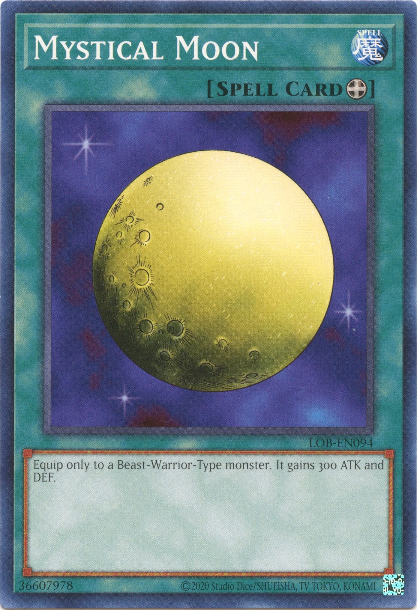 Mystical Moon (25th Anniversary) [LOB-EN094] Common | Tables and Towers