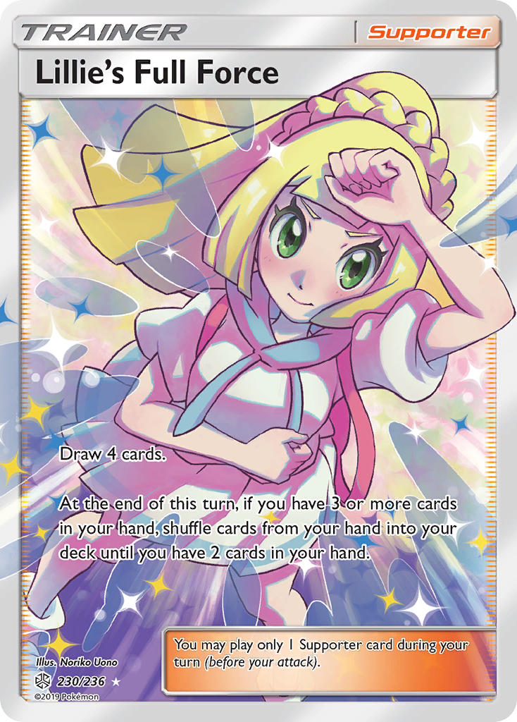 Lillie's Full Force (230/236) [Sun & Moon: Cosmic Eclipse] | Tables and Towers