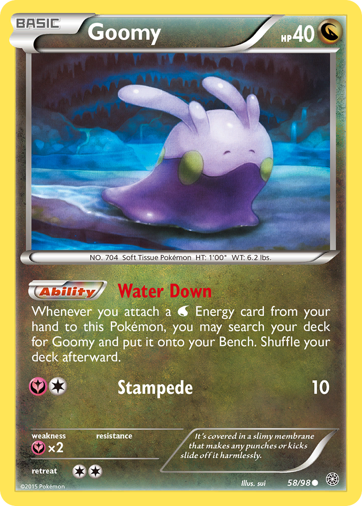 Goomy (58/98) [XY: Ancient Origins] | Tables and Towers