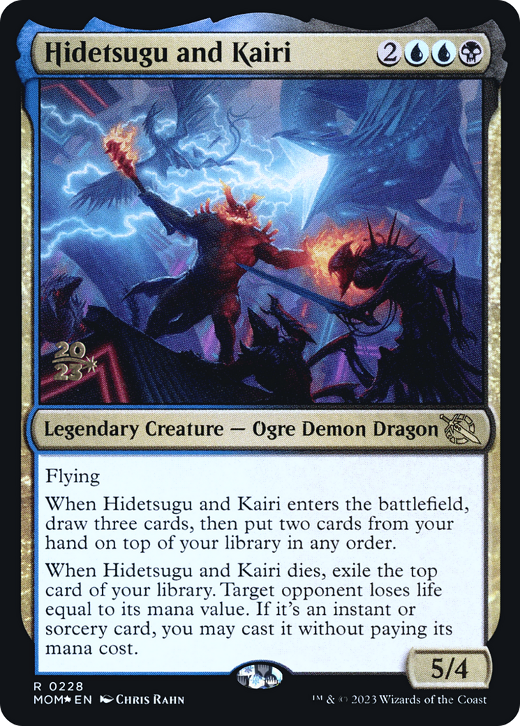 Hidetsugu and Kairi [March of the Machine Prerelease Promos] | Tables and Towers