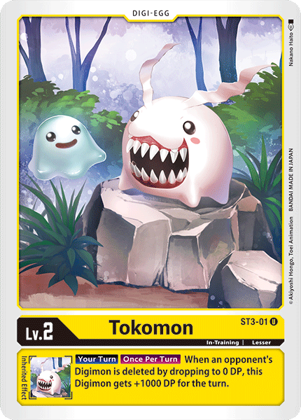 Tokomon [ST3-01] [Starter Deck: Heaven's Yellow] | Tables and Towers