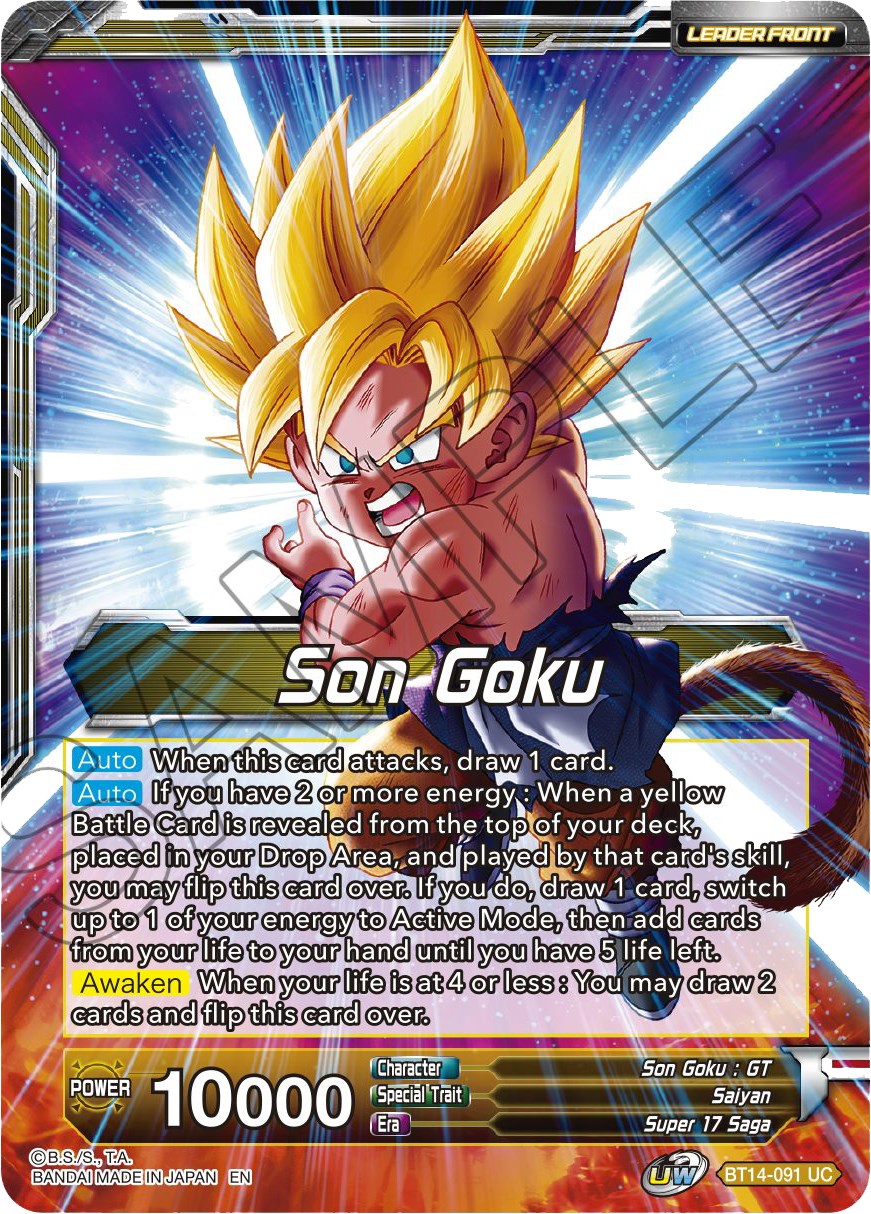 Son Goku // SS4 Son Goku, Returned from Hell (BT14-091) [Cross Spirits Prerelease Promos] | Tables and Towers