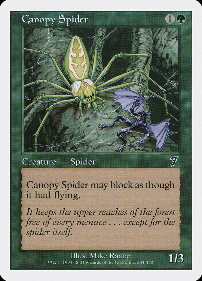 Canopy Spider [Seventh Edition] | Tables and Towers