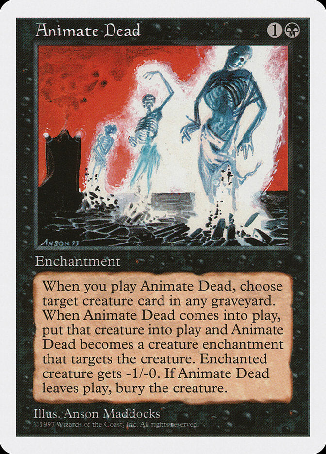 Animate Dead [Fifth Edition] | Tables and Towers