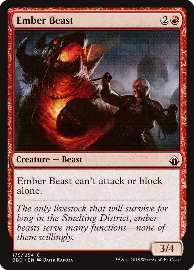 Ember Beast [Battlebond] | Tables and Towers