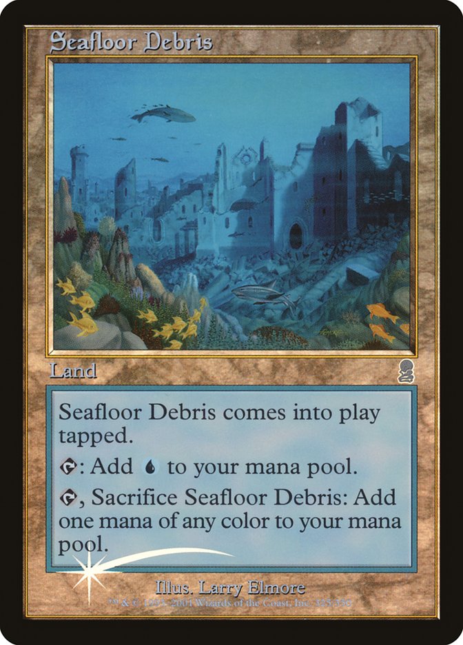 Seafloor Debris (Misprinted) [Odyssey] | Tables and Towers