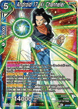 Android 17, Ki Channeler (EX17-05) [Saiyan Booster] | Tables and Towers