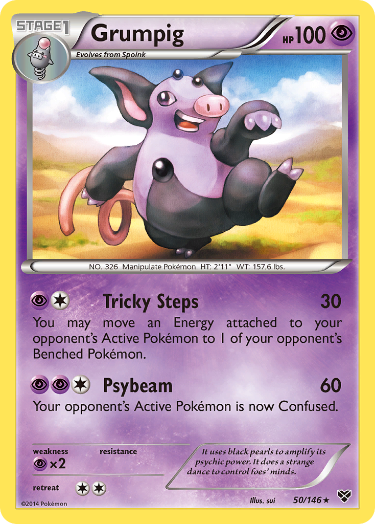 Grumpig (50/146) [XY: Base Set] | Tables and Towers