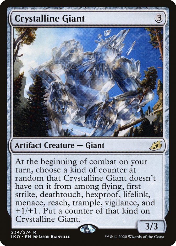 Crystalline Giant (Promo Pack) [Ikoria: Lair of Behemoths Promos] | Tables and Towers