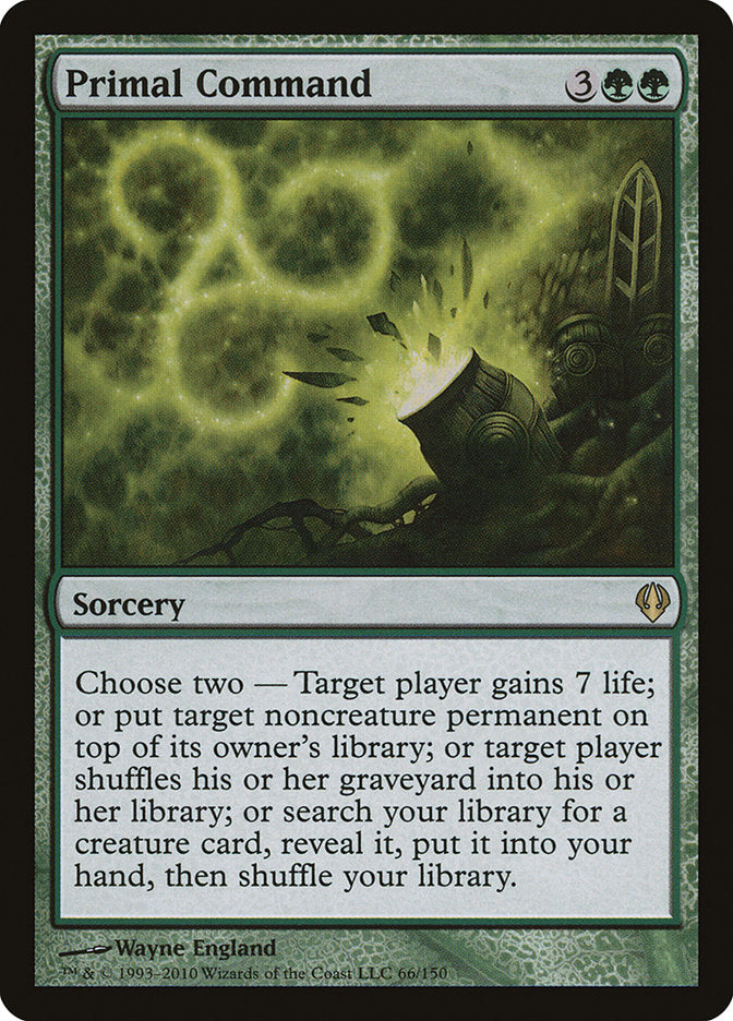 Primal Command [Archenemy] | Tables and Towers