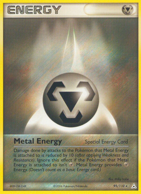 Metal Energy (95/110) [EX: Holon Phantoms] | Tables and Towers