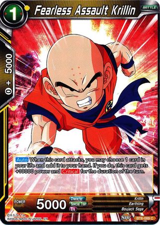 Fearless Assault Krillin (BT6-089) [Destroyer Kings] | Tables and Towers