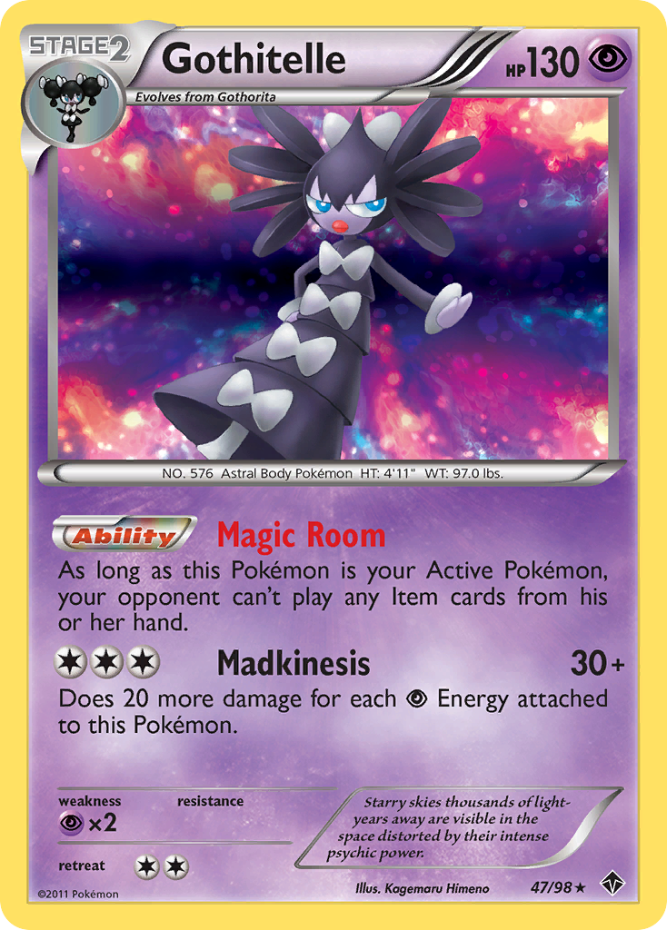 Gothitelle (47/98) [Black & White: Emerging Powers] | Tables and Towers