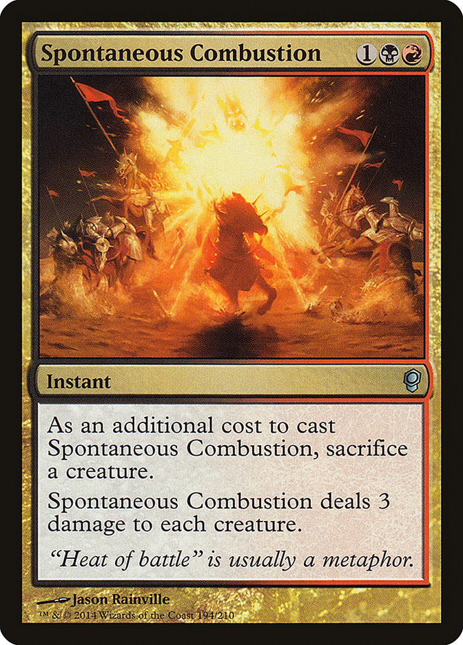 Spontaneous Combustion [Conspiracy] | Tables and Towers