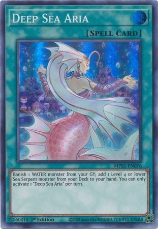 Deep Sea Aria [MP21-EN076] Super Rare | Tables and Towers