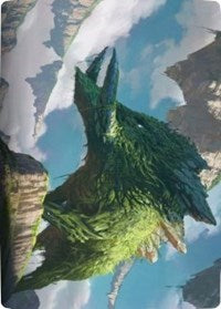 Yasharn, Implacable Earth Art Card [Zendikar Rising Art Series] | Tables and Towers