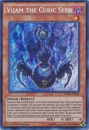 Vijam the Cubic Seed [MVP1-ENS32] Secret Rare | Tables and Towers