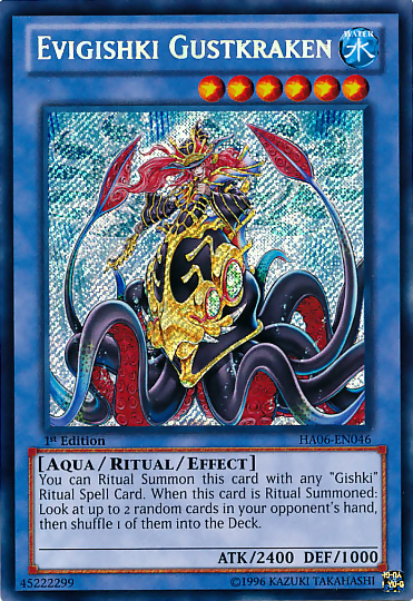 Evigishki Gustkraken [HA06-EN046] Secret Rare | Tables and Towers