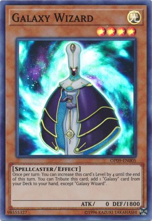 Galaxy Wizard [OP09-EN005] Super Rare | Tables and Towers