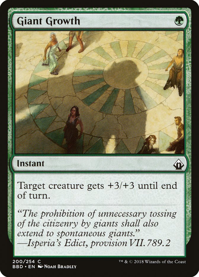 Giant Growth [Battlebond] | Tables and Towers