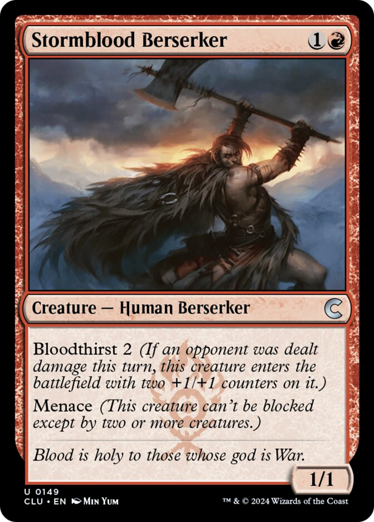 Stormblood Berserker [Ravnica: Clue Edition] | Tables and Towers