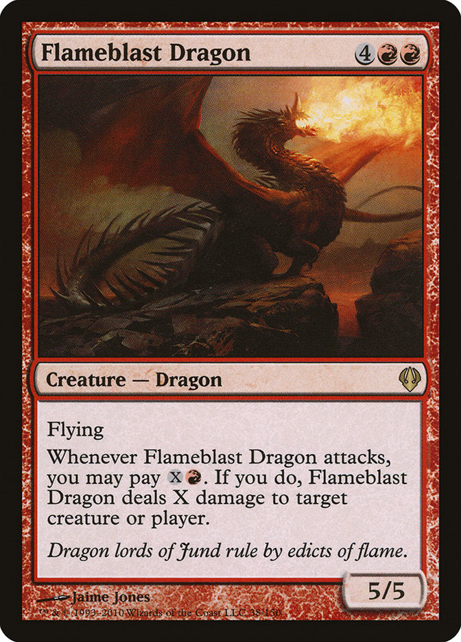 Flameblast Dragon [Archenemy] | Tables and Towers