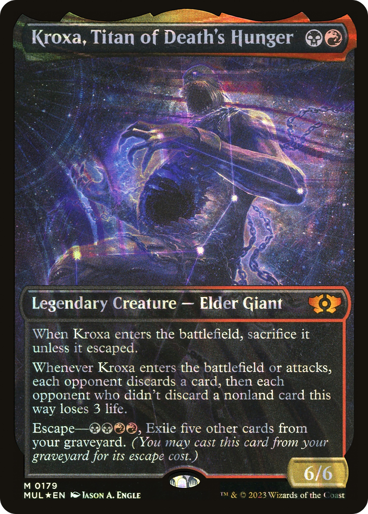 Kroxa, Titan of Death's Hunger (Halo Foil) [Multiverse Legends] | Tables and Towers