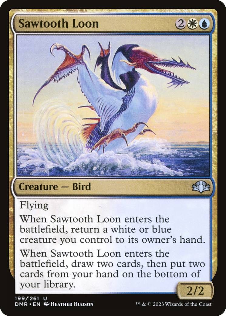 Sawtooth Loon [Dominaria Remastered] | Tables and Towers