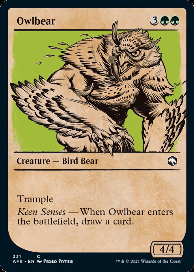 Owlbear (Showcase) [Dungeons & Dragons: Adventures in the Forgotten Realms] | Tables and Towers