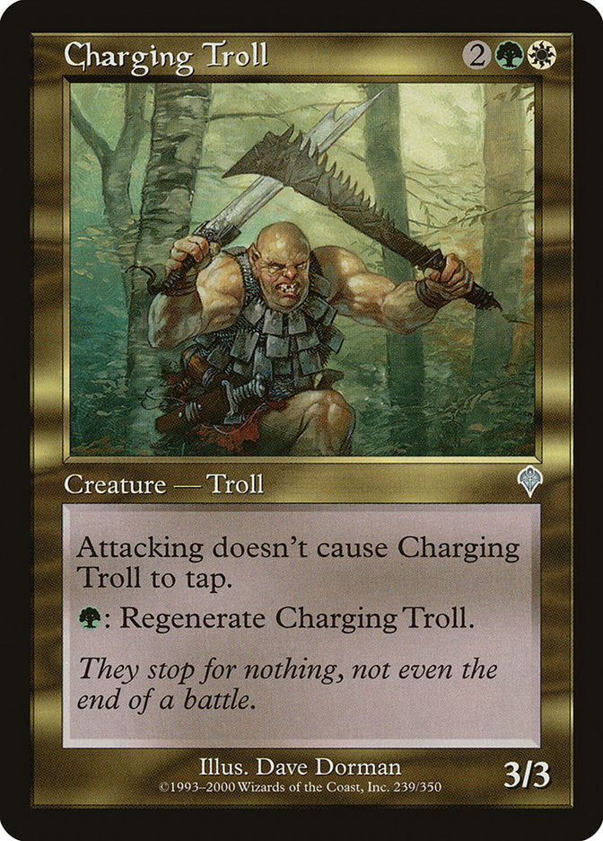 Charging Troll [Invasion] | Tables and Towers