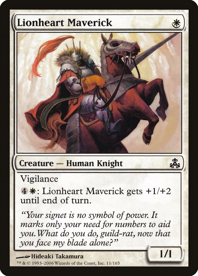 Lionheart Maverick [Guildpact] | Tables and Towers