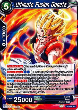 Ultimate Fusion Gogeta (Starter Deck - Resurrected Fusion) (SD6-04) [Miraculous Revival] | Tables and Towers