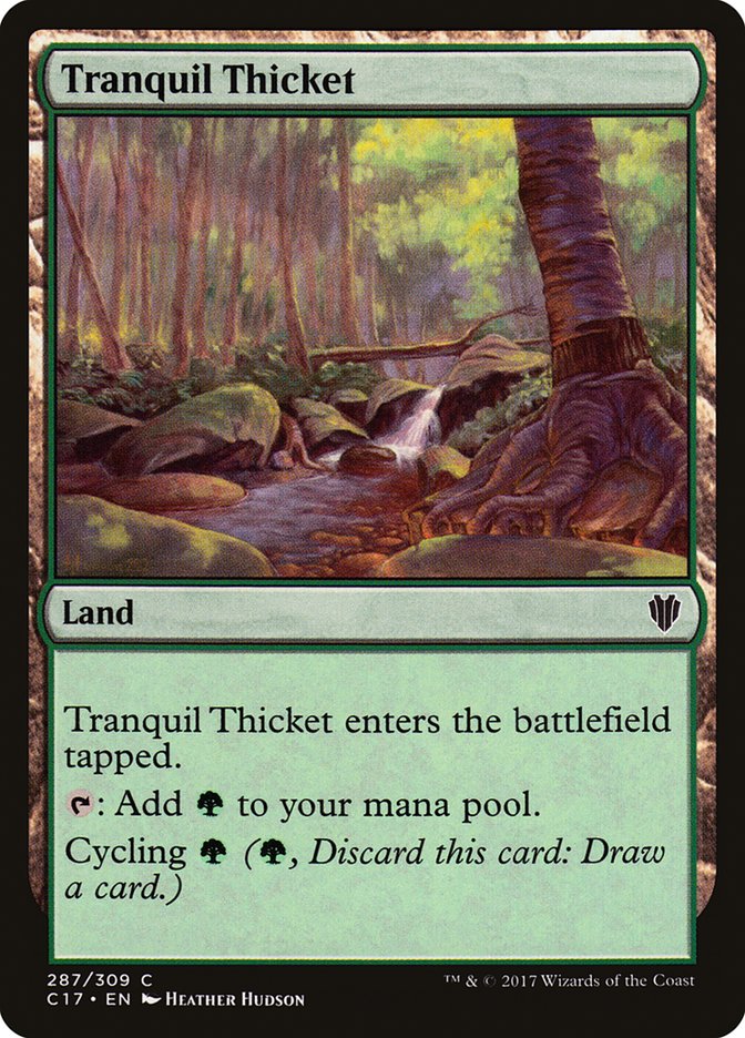 Tranquil Thicket [Commander 2017] | Tables and Towers