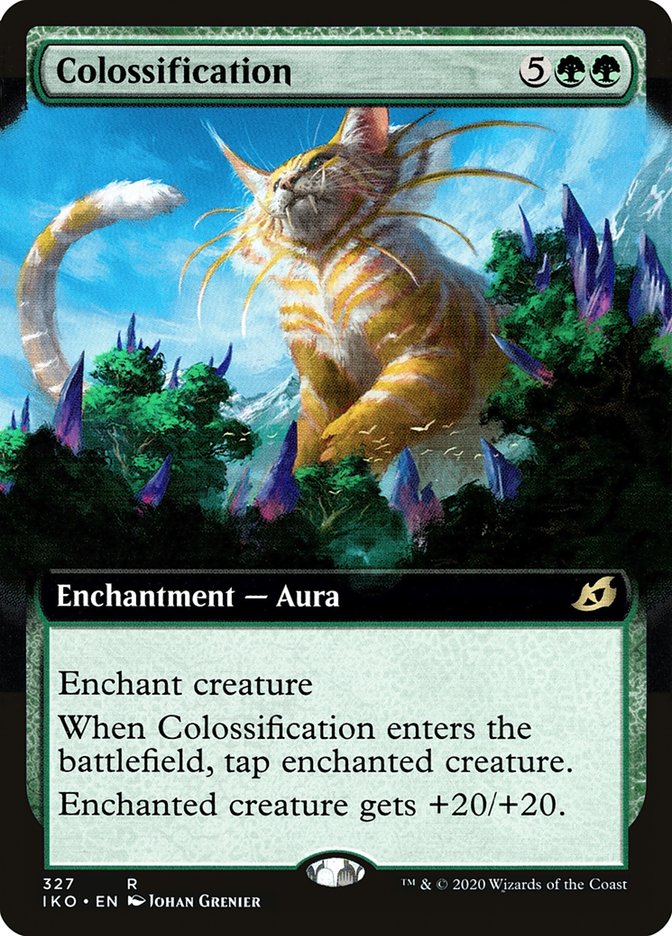 Colossification (Extended Art) [Ikoria: Lair of Behemoths] | Tables and Towers