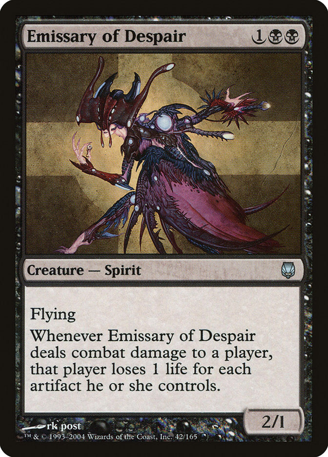 Emissary of Despair [Darksteel] | Tables and Towers