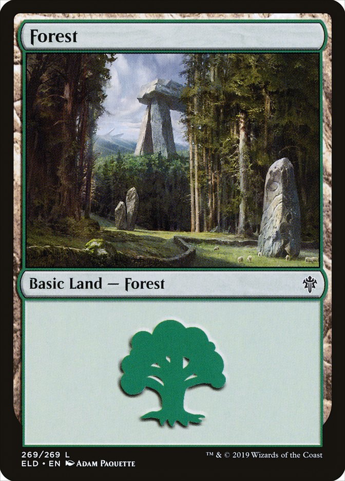 Forest (269) [Throne of Eldraine] | Tables and Towers