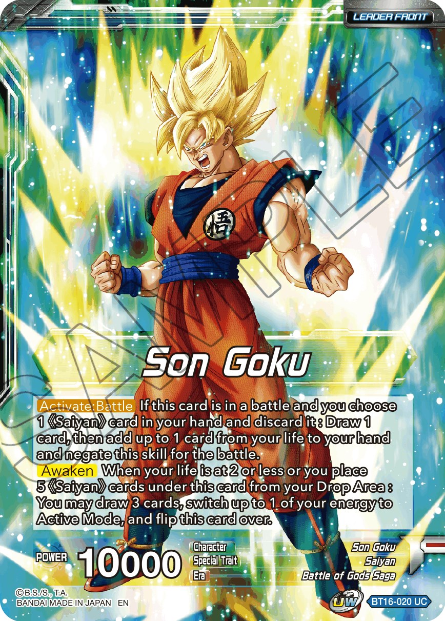 Son Goku // SSG Son Goku, Crimson Warrior (BT16-020) [Realm of the Gods Prerelease Promos] | Tables and Towers