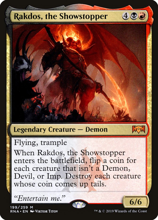 Rakdos, the Showstopper [Ravnica Allegiance] | Tables and Towers